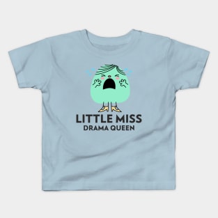 little miss drama queen Kids T-Shirt